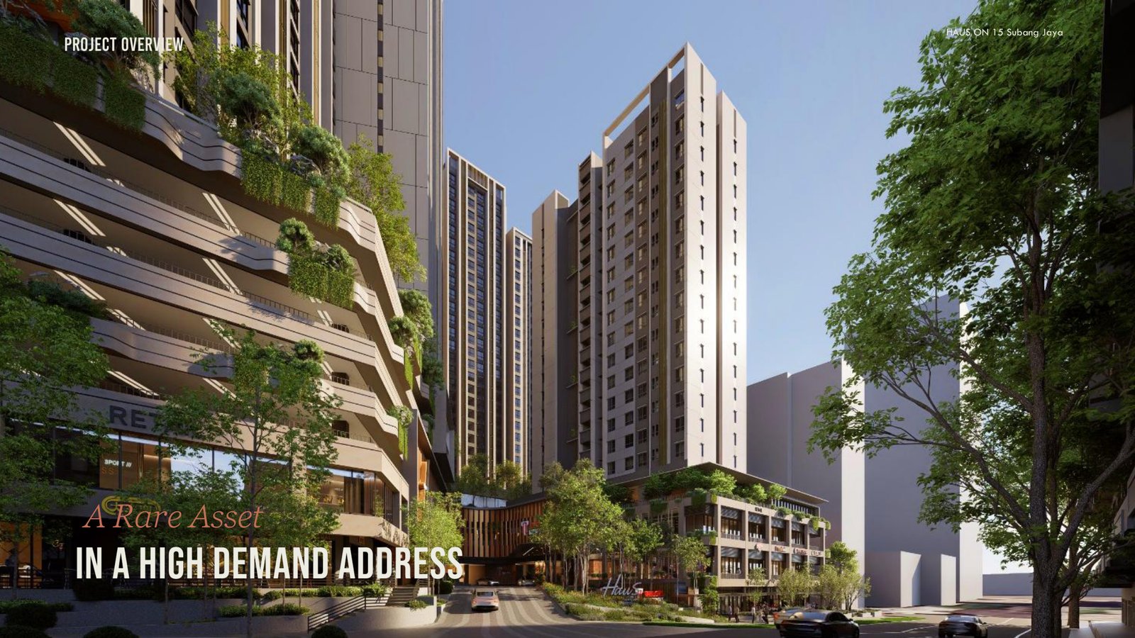 Haus on 15 exterior facade in SS15, Subang Jaya