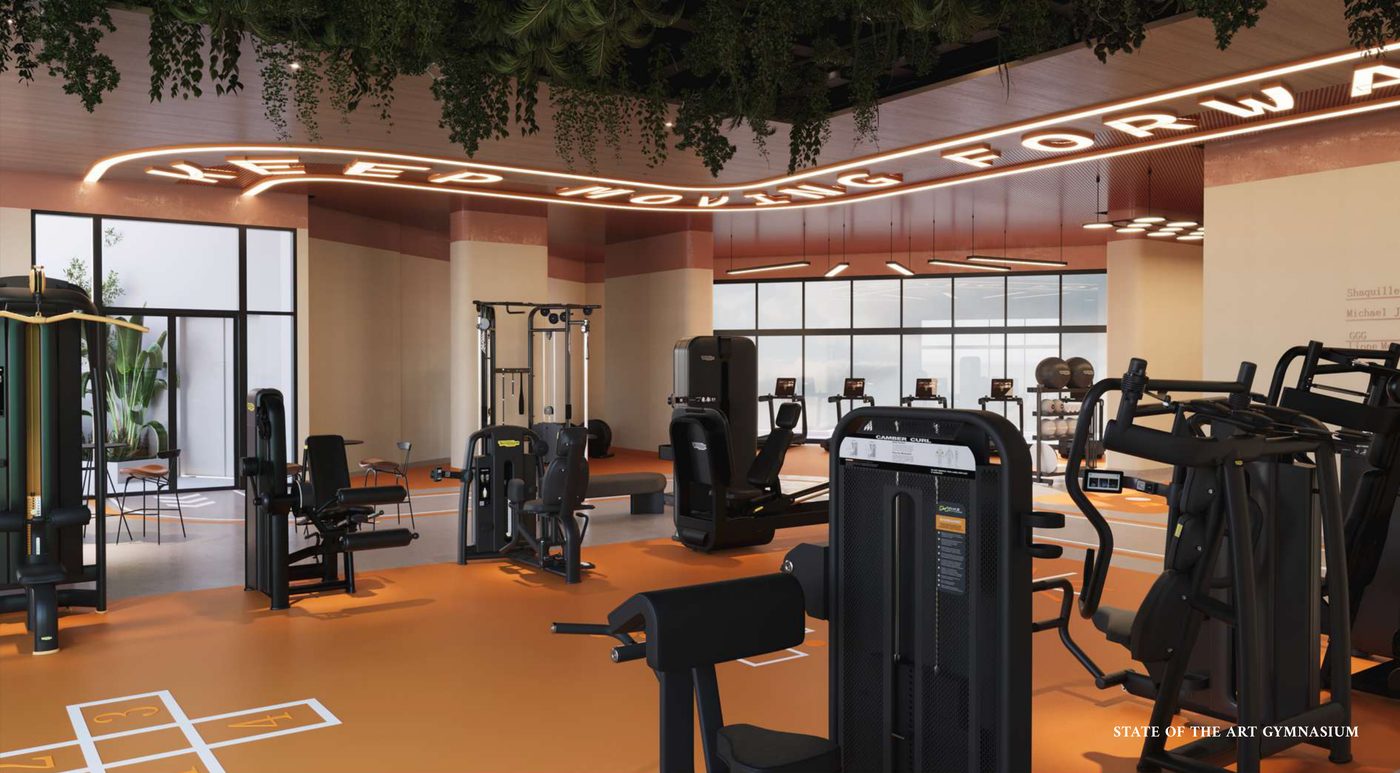 State-of-the-art gymnasium
