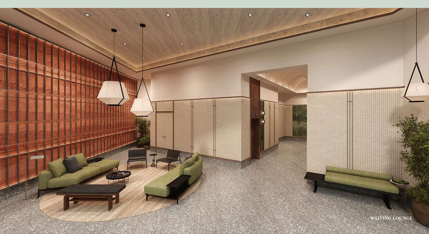 Waiting lounge interior