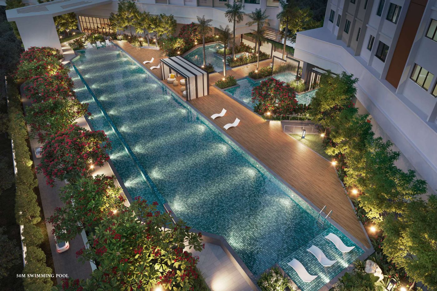 50m swimming pool